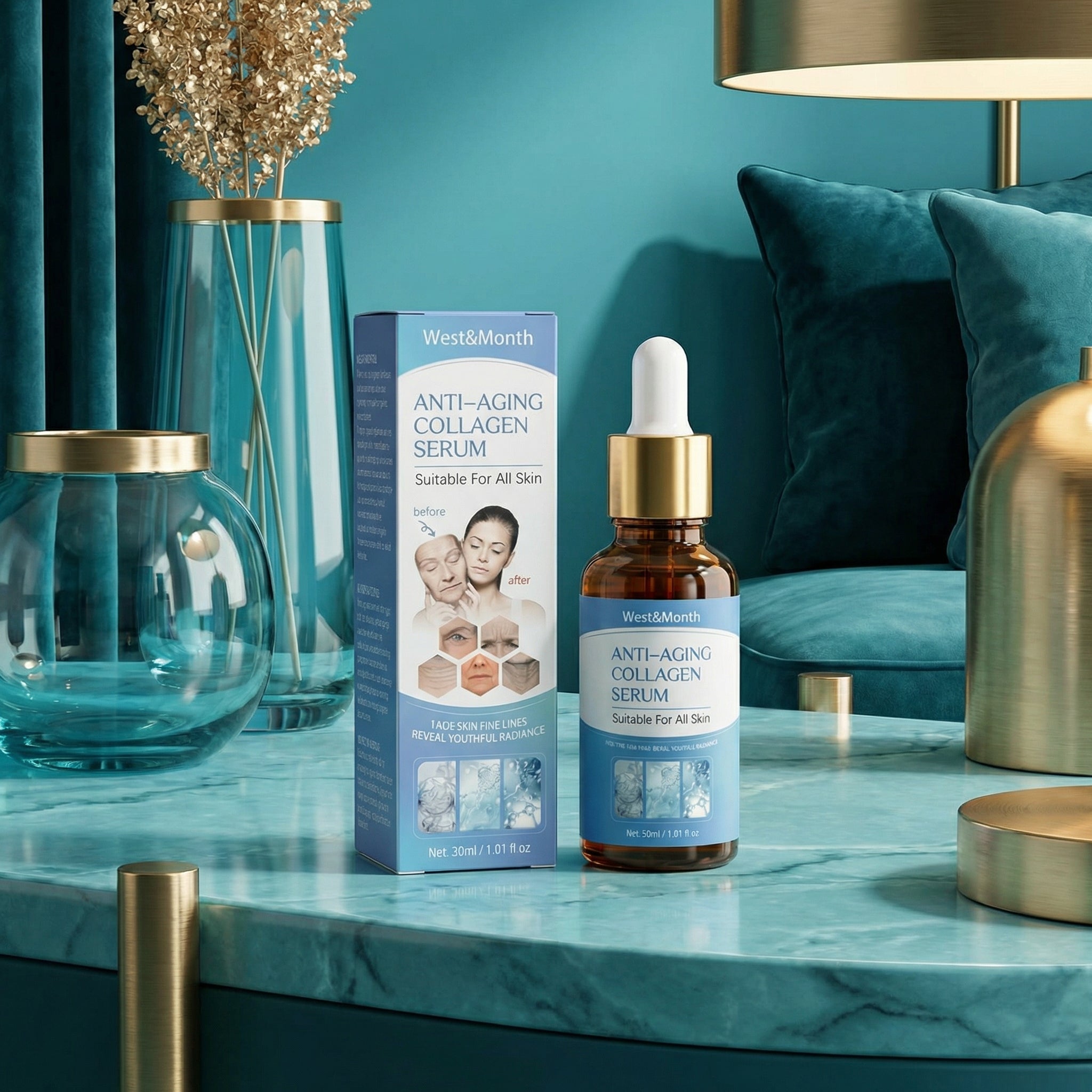 sérum visage au collagène